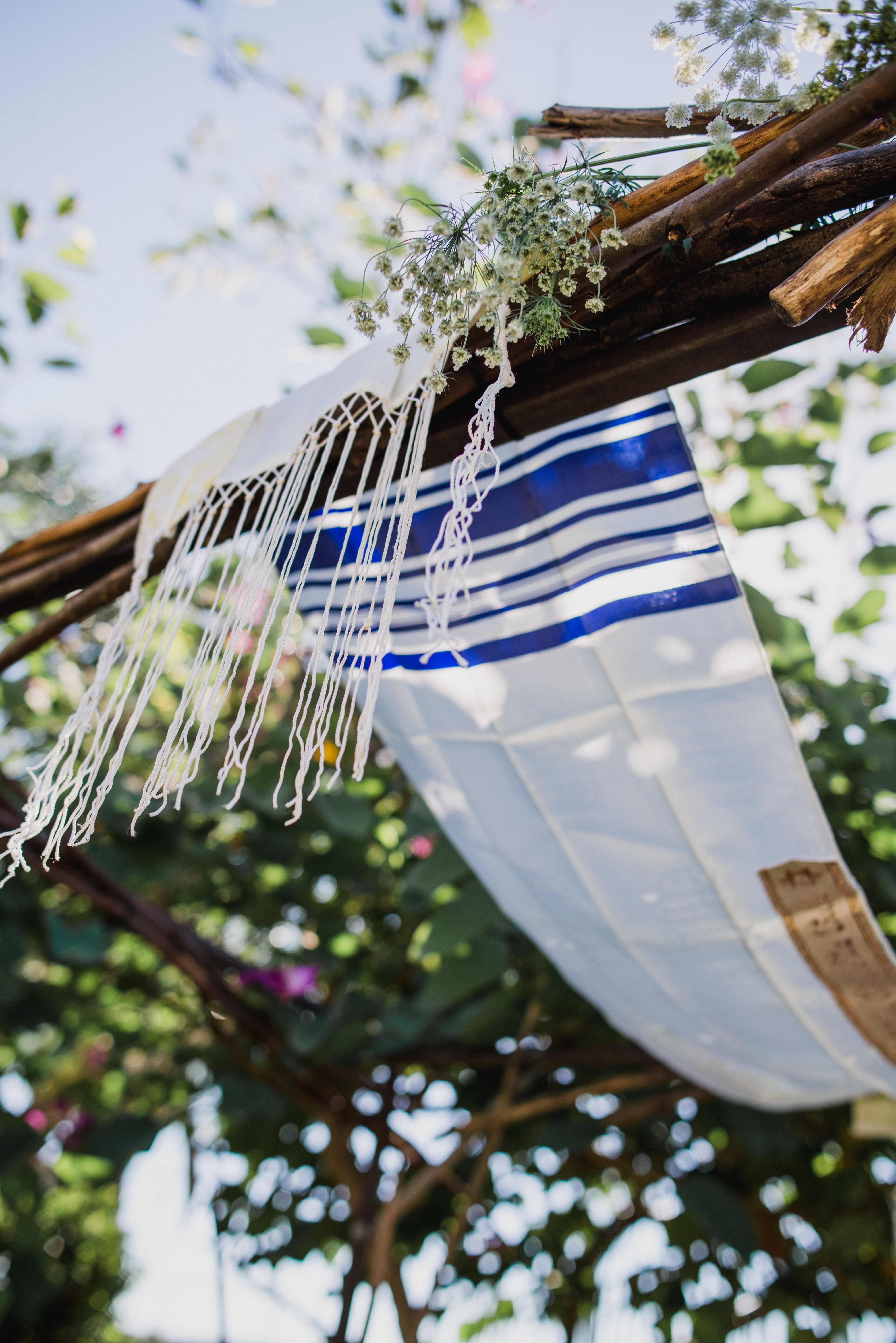 Jewish Wedding Tradition at a Bohemian Backyard in Rancho Bernardo CA by Kylie Rae Photography