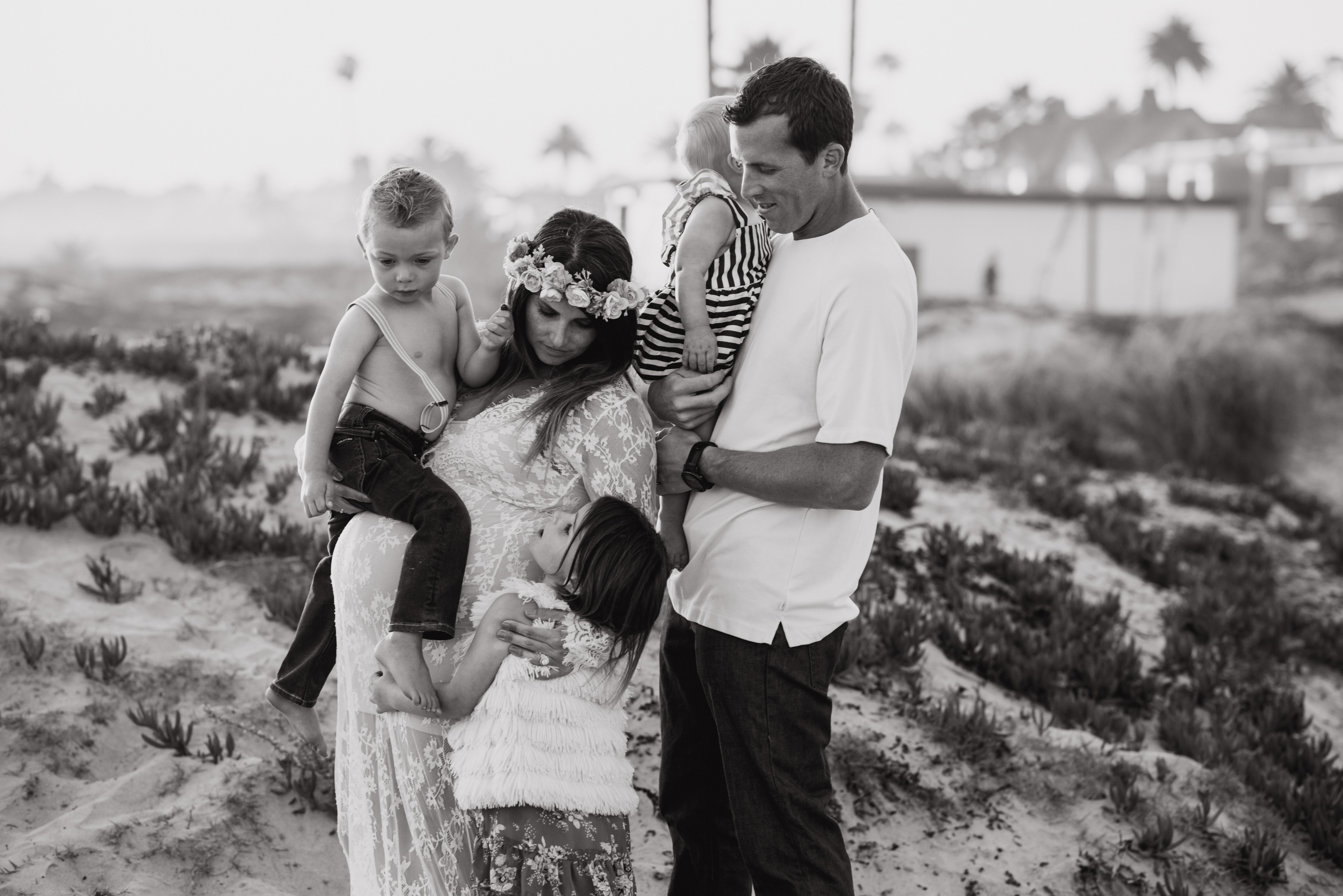 family session at Coronado Beach by Kylie Rae Photography