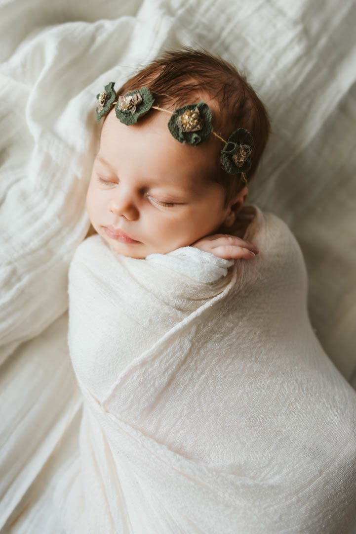 Boho Lifestyle Newborn Session by Kylie Rae Photography