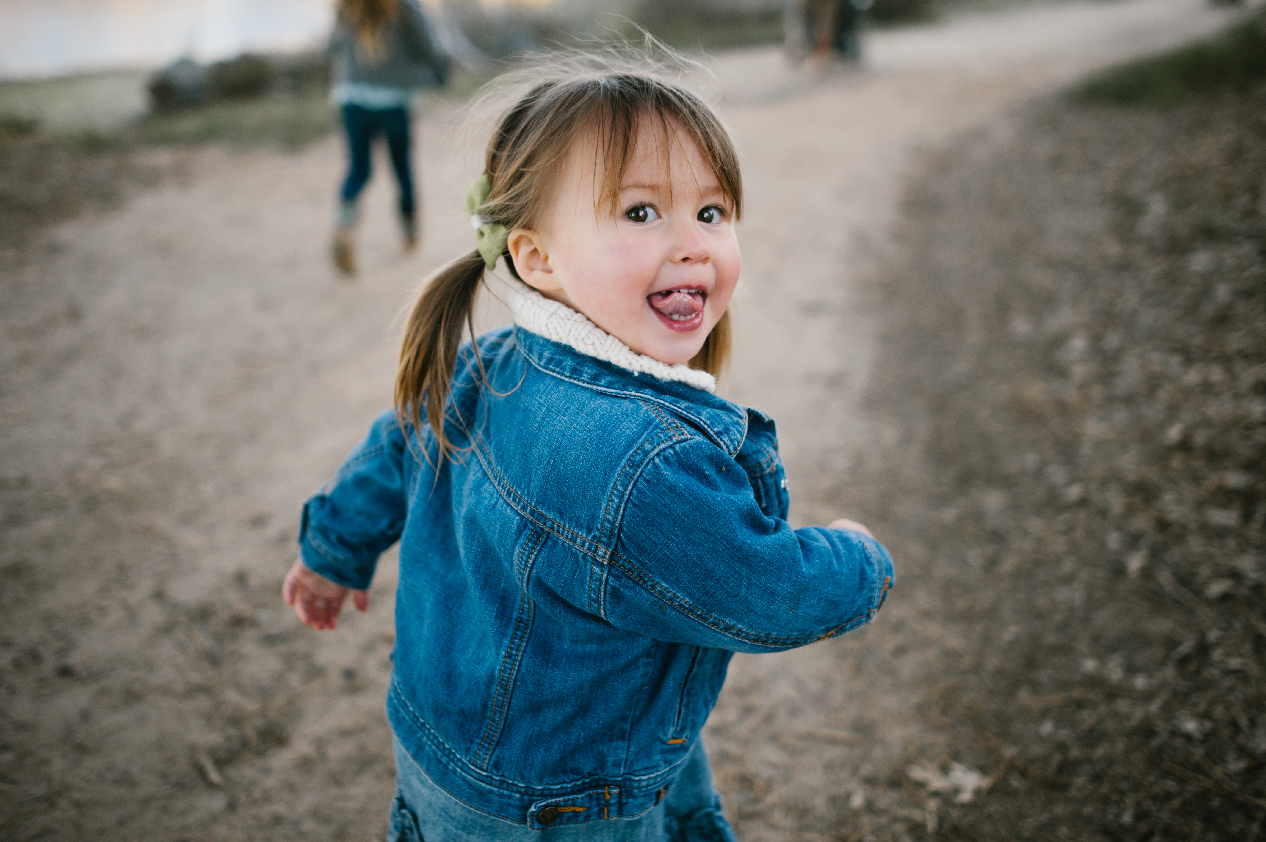 Pig Tails at a Family Session at Lake Cuyamaca by Kylie Rae Photography