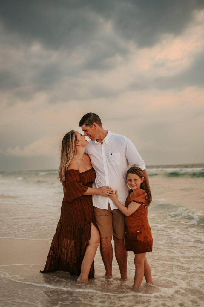 family beach photography in destin
