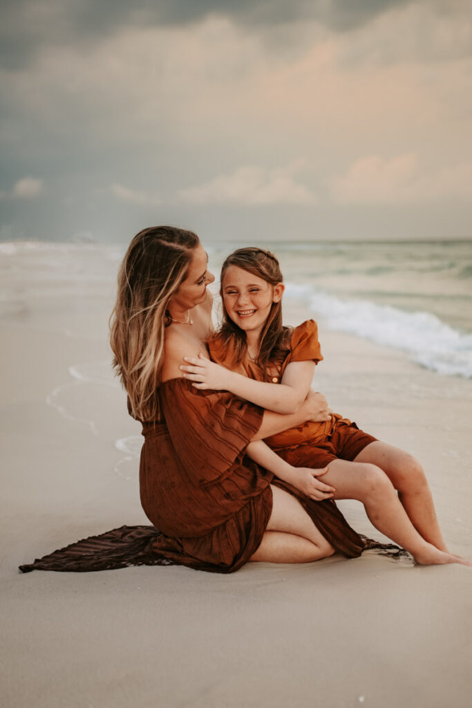 mother and daughter destin photography
