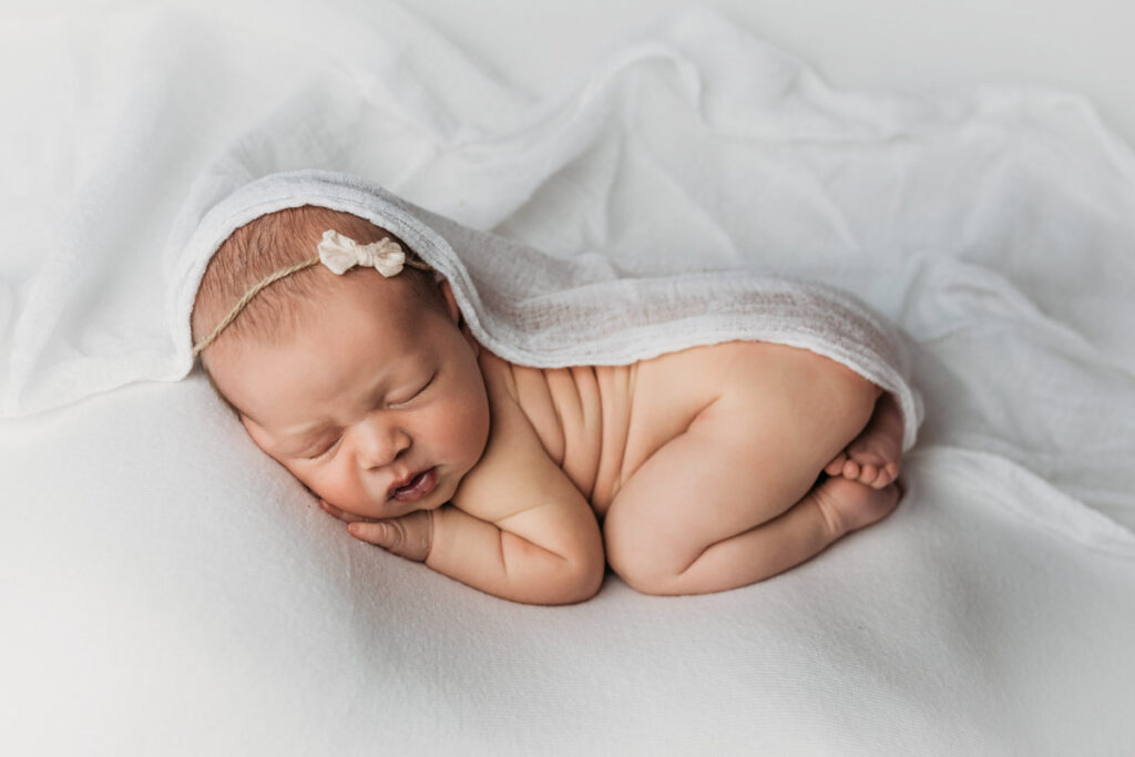posed newborn photography in destin florida