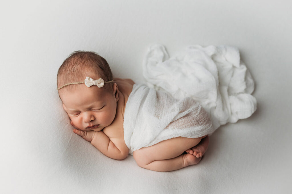 posed newborn photography in destin florida