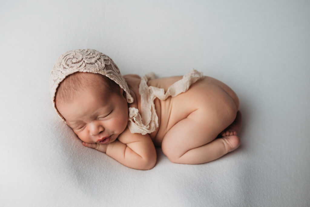 cute posed newborn photography in destin florida